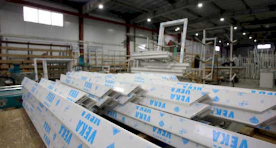 Профили VEKA на заводе